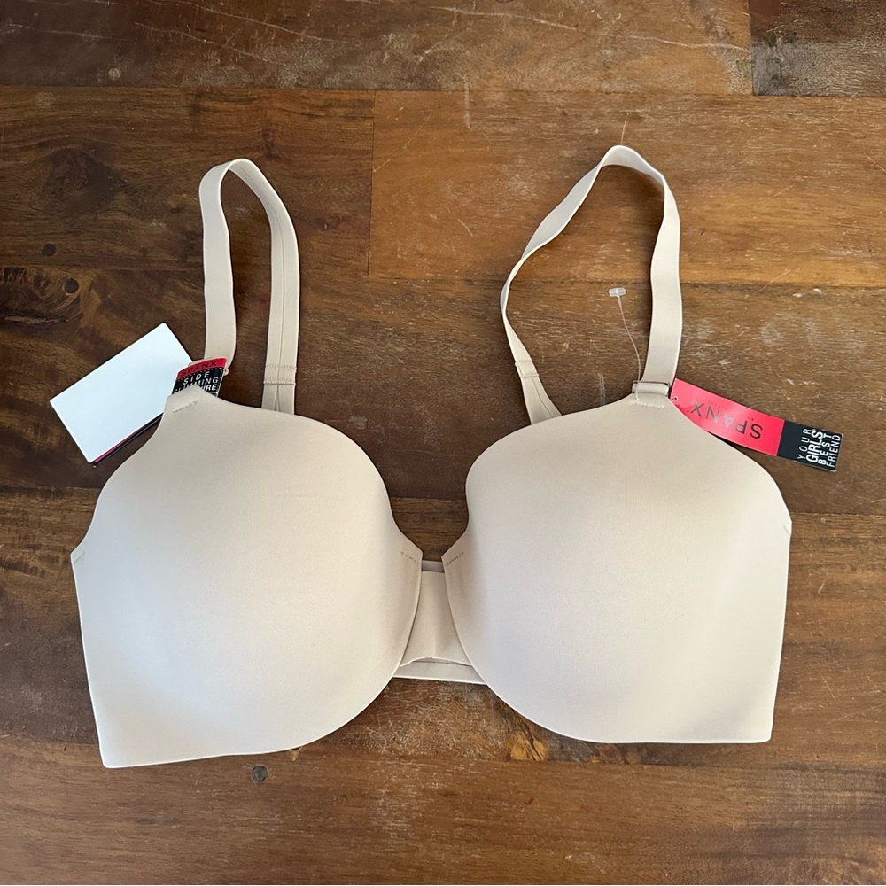 Spanx Side Slimming Cup‎ Natural nude bra size 34DD NWT